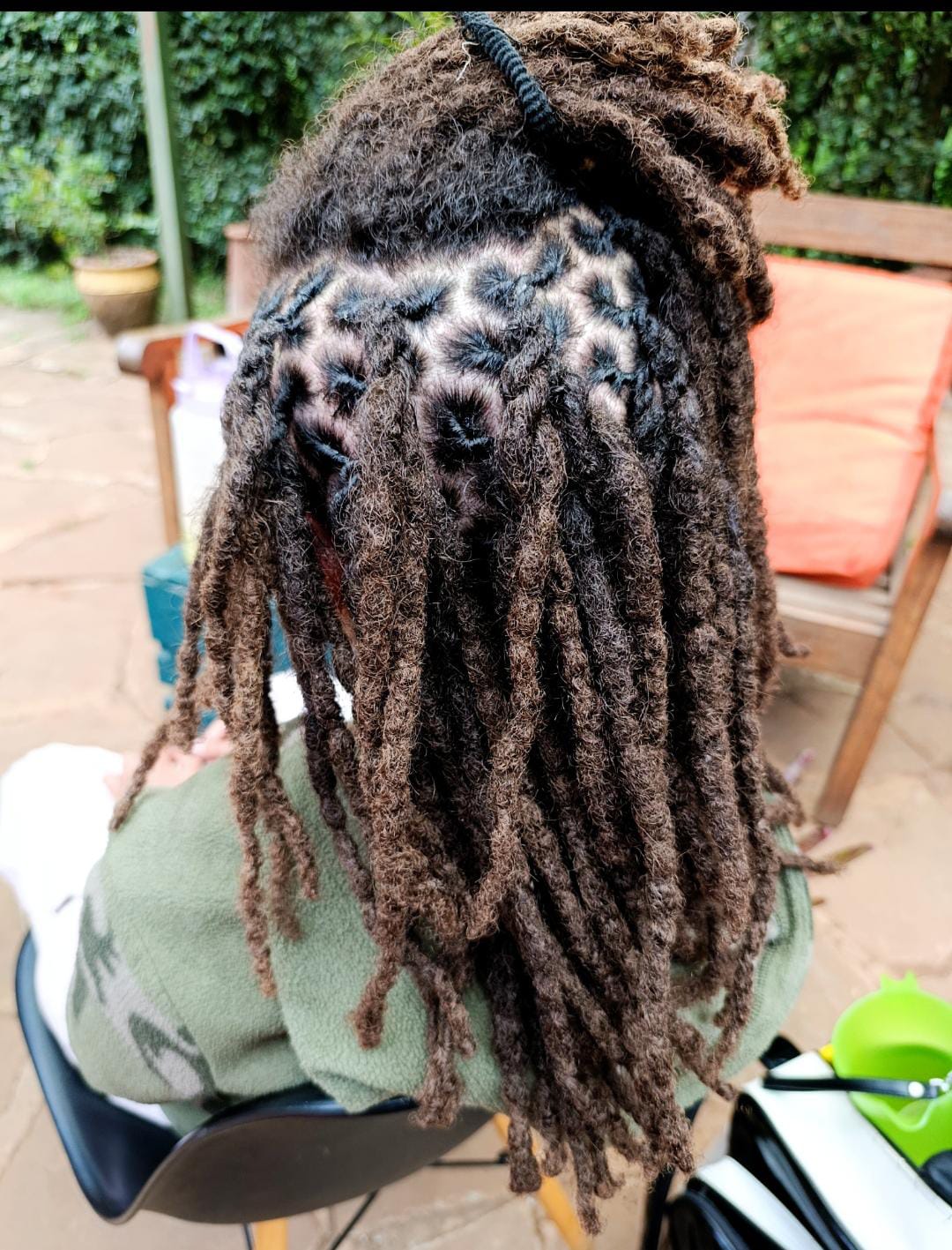 Locs retouch