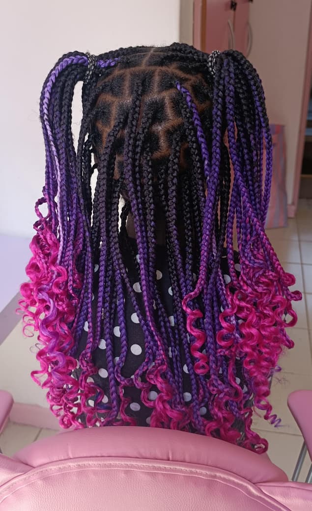 Kids Short Braids